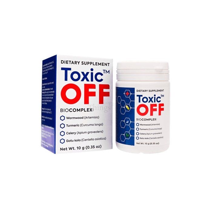 💊 Toxic OFF - капсулы от паразитов в Ираклионе