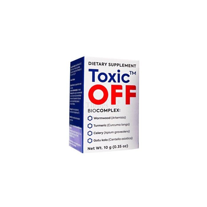 💊 Toxic OFF - капсулы от паразитов в Ираклионе