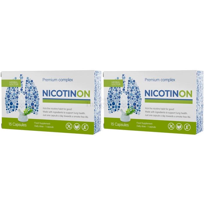 💊 Nicotinon Premium - capsule care facilitează renunțarea la fumat În România