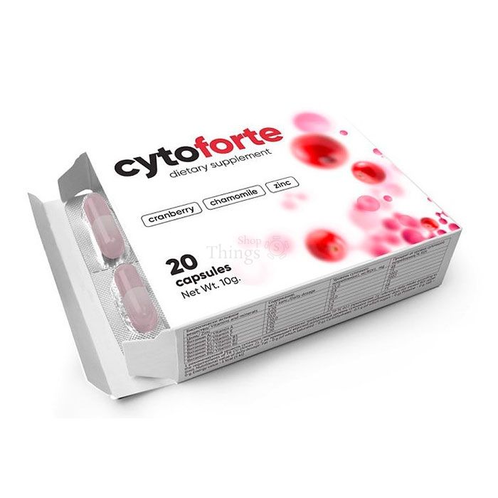 💊 Cytoforte - සිස්ටිටිස් සඳහා පිළියමක් මෙන්ගේෂ් හි